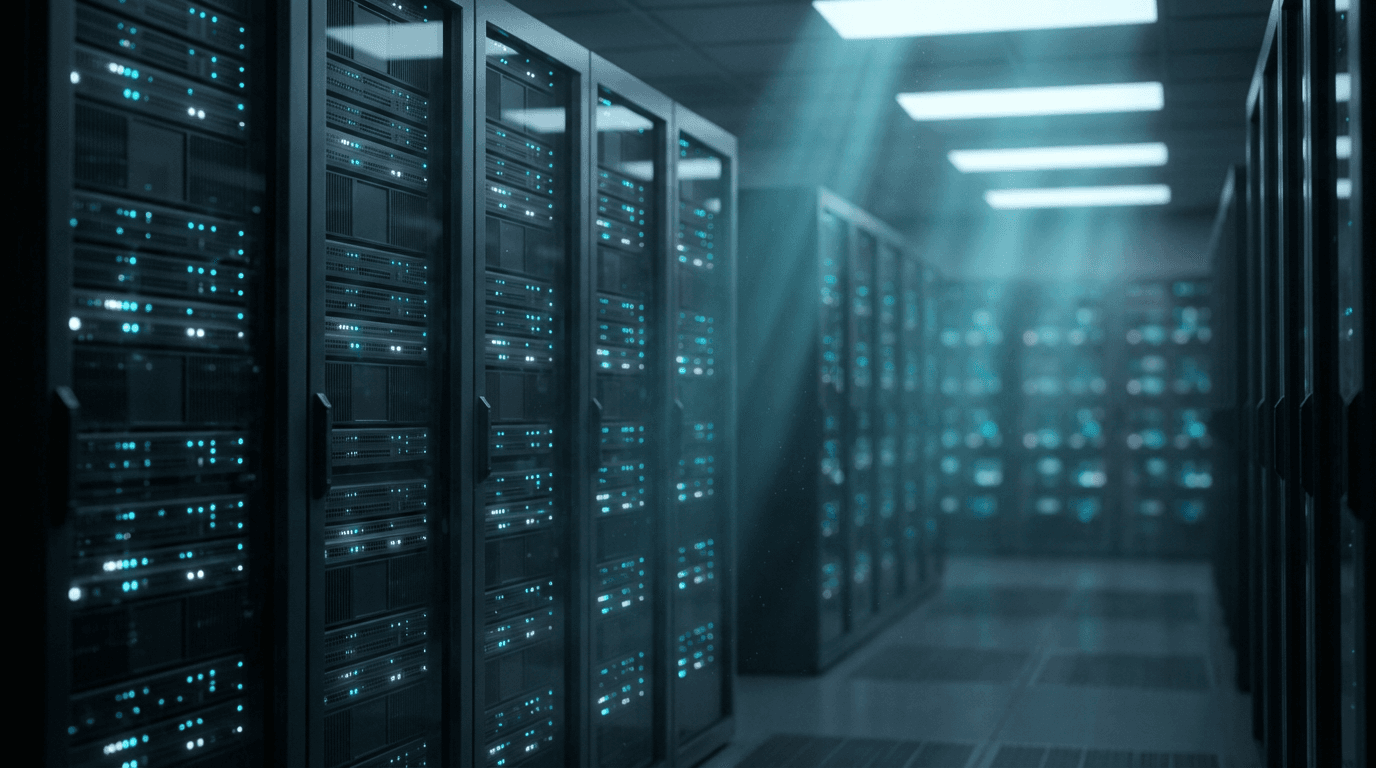 Server rack maintenance with network cables